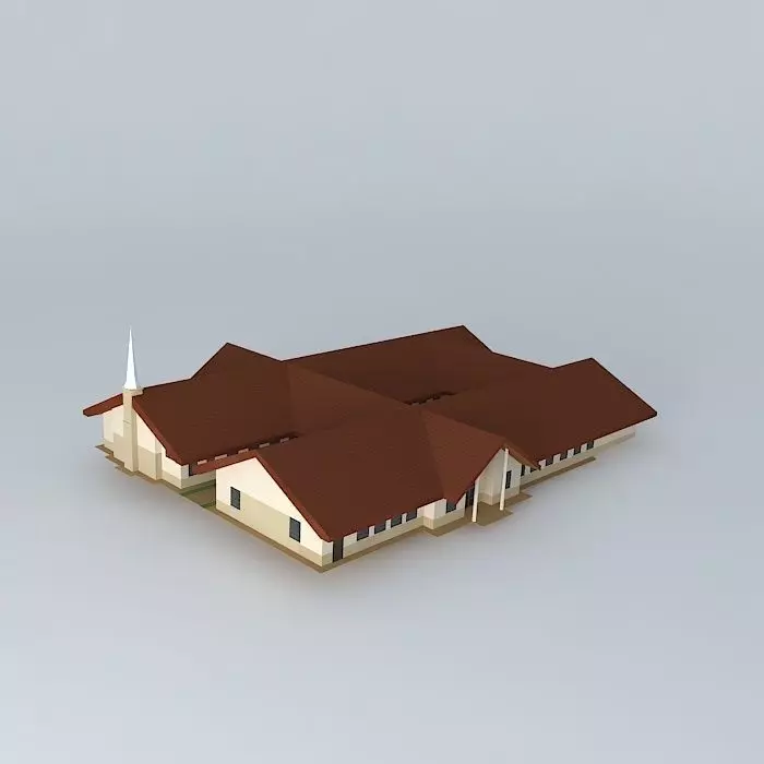 Stake center of Cocody Free 3D model_0