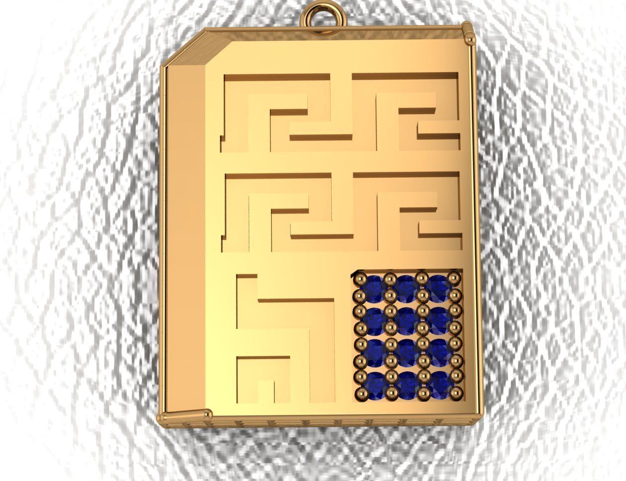 Unique Pendants 3D print model_11