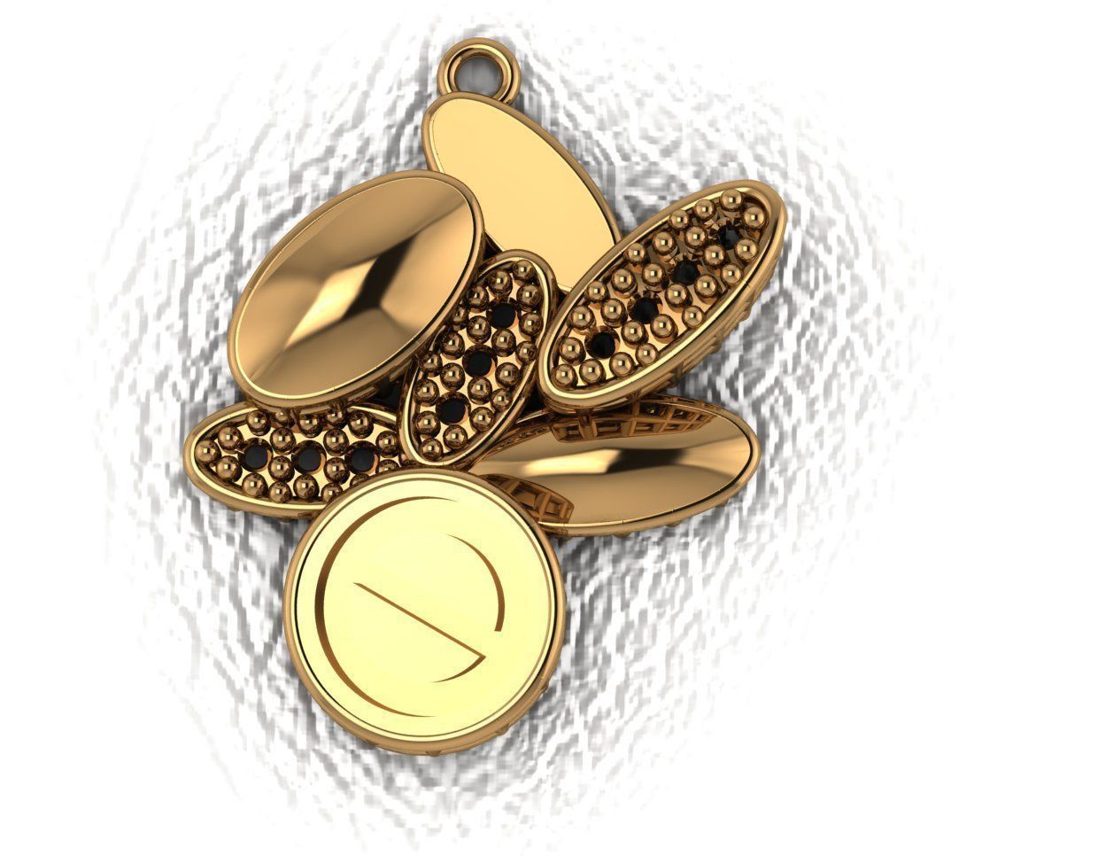 Unique Pendants 3D print model_10