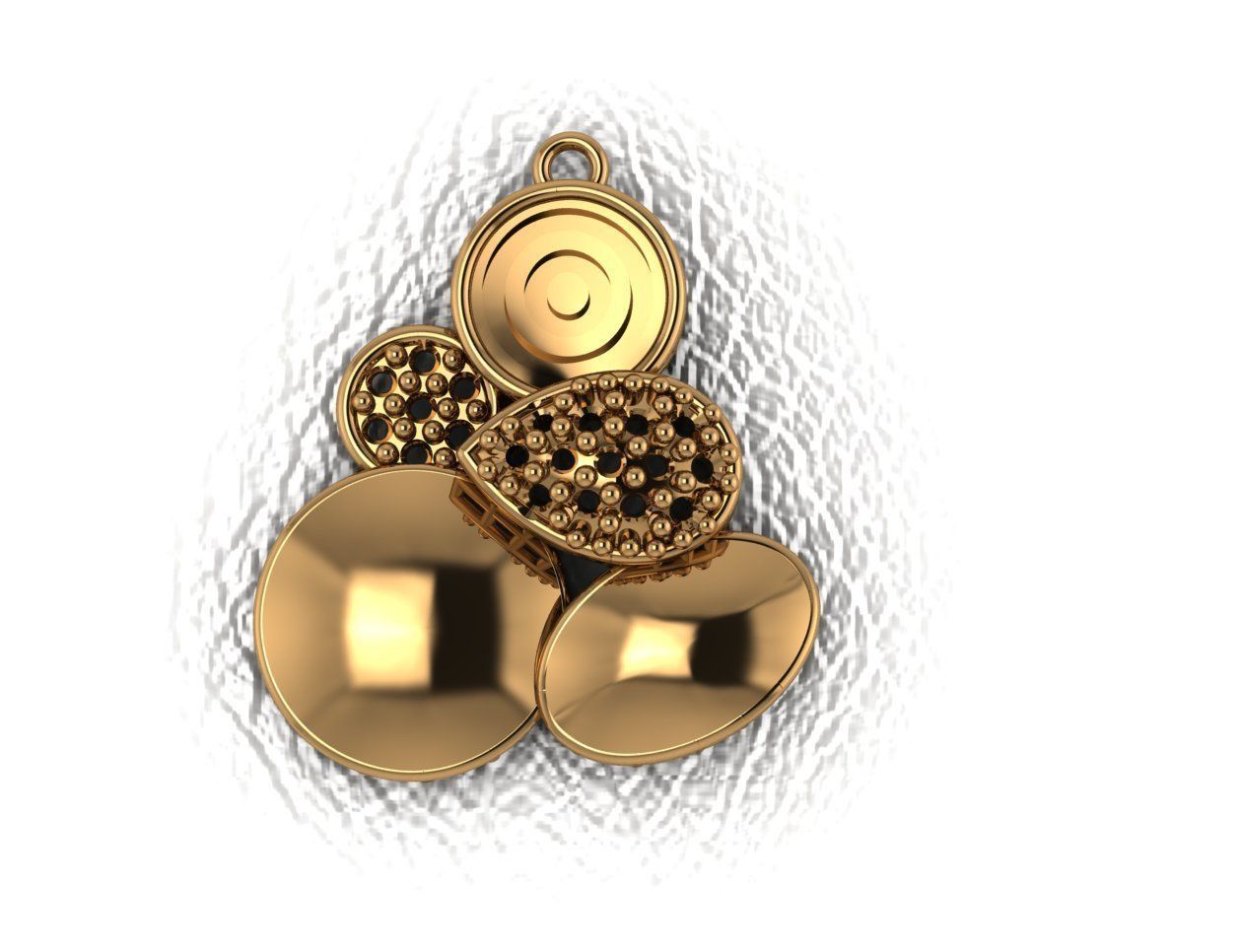 Unique Pendants 3D print model_9