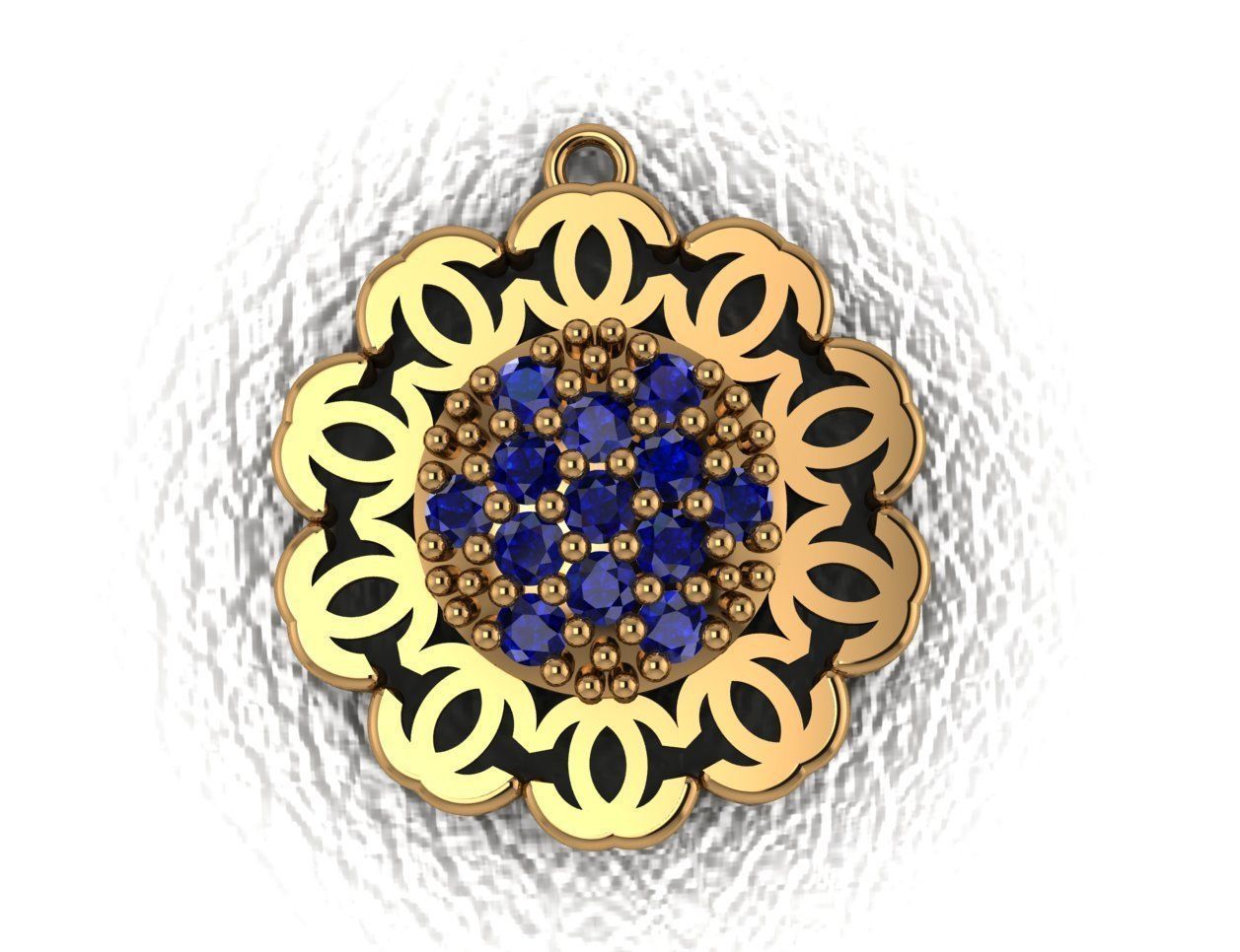 Unique Pendants 3D print model_33