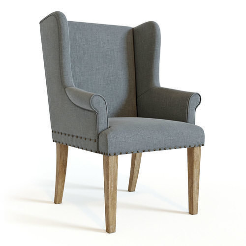 Ollesburg Dining Room Chair 3D model 2