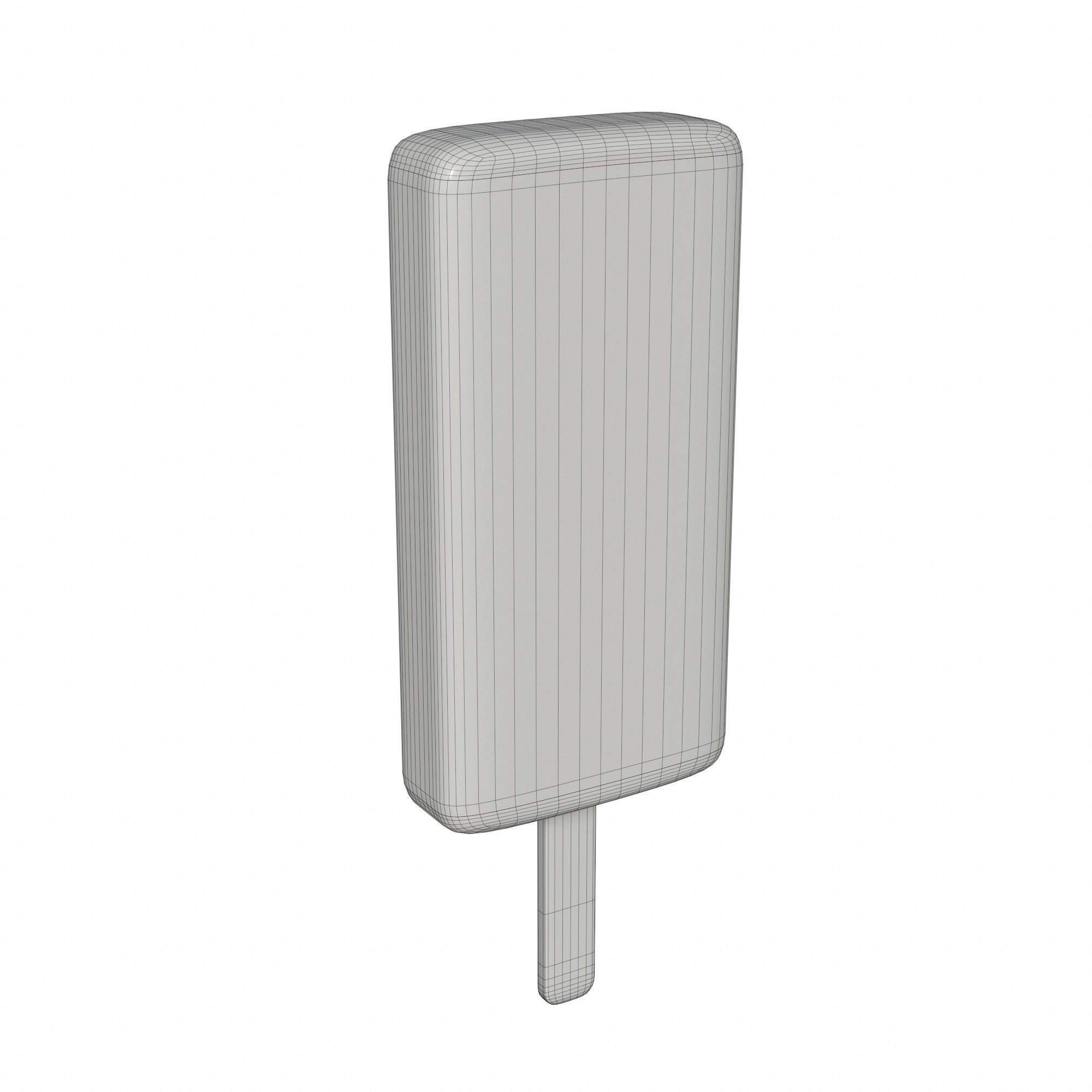 Ice cream on stick 3D Model Collection_37