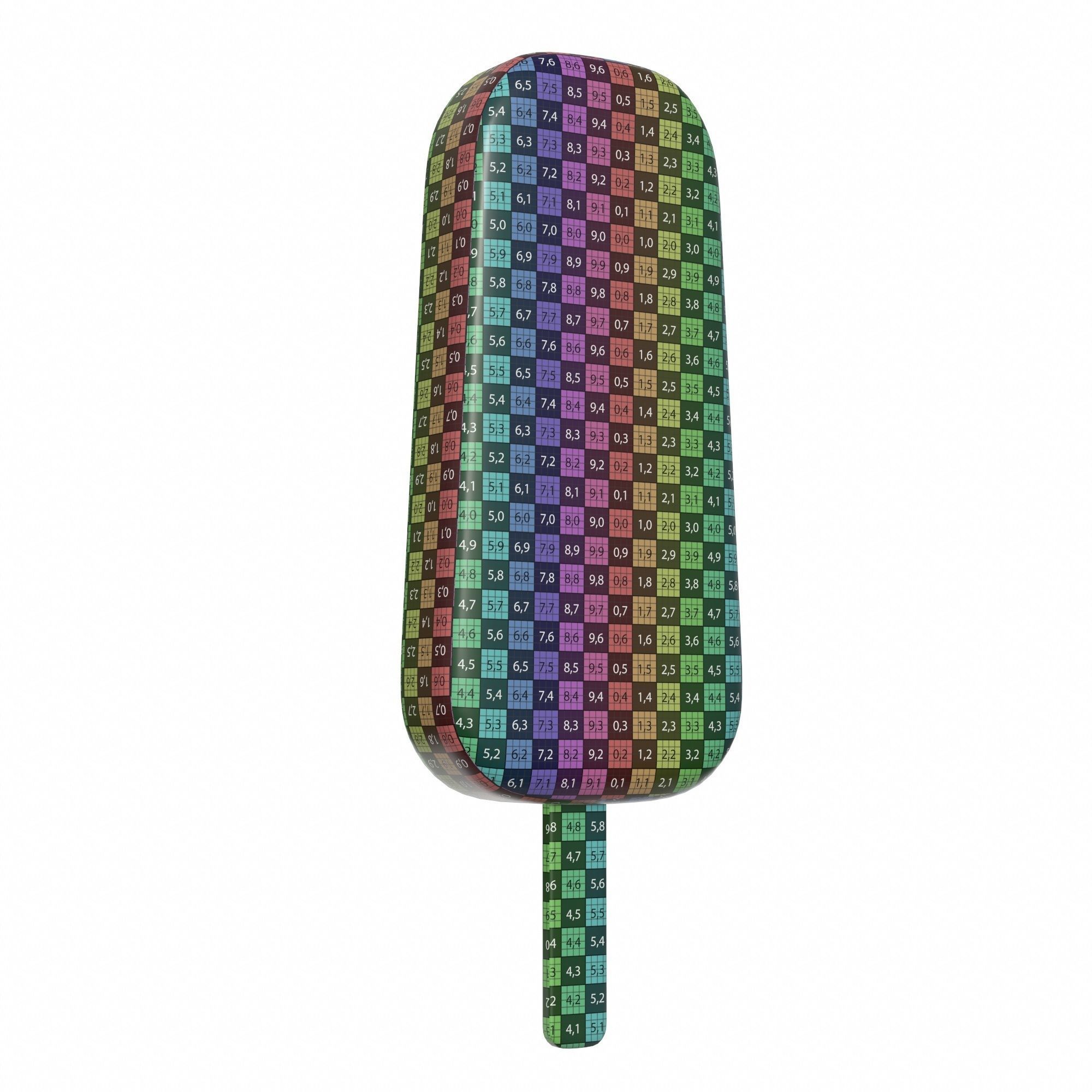Ice cream on stick 3D Model Collection_66