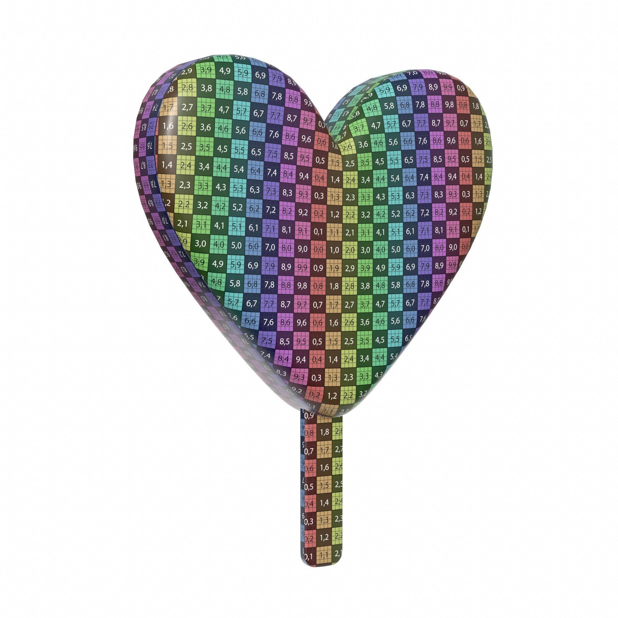 Ice cream on stick 3D Model Collection_58