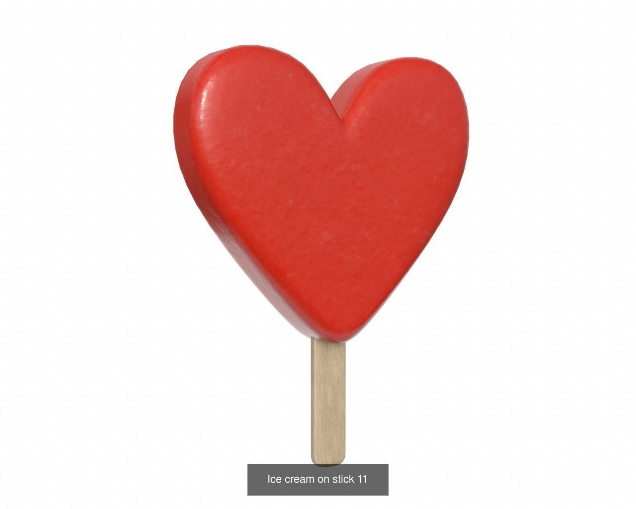 Ice cream on stick 3D Model Collection_30