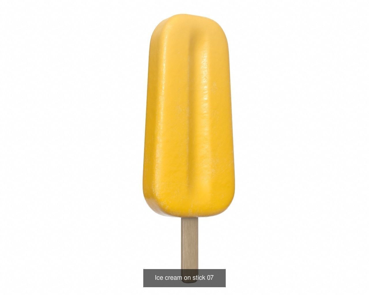 Ice cream on stick 3D Model Collection_26