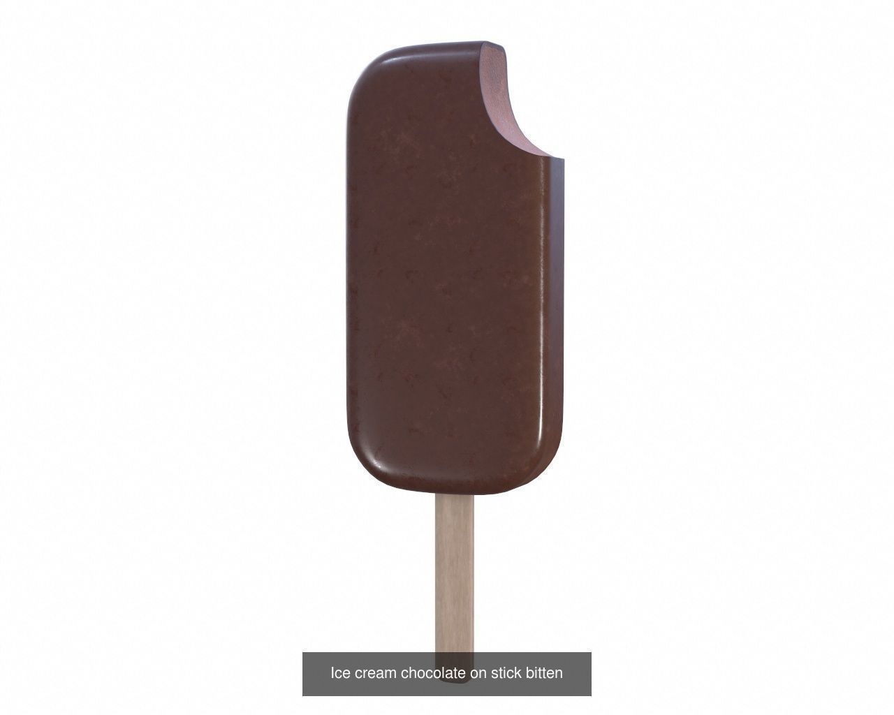 Ice cream on stick 3D Model Collection_19