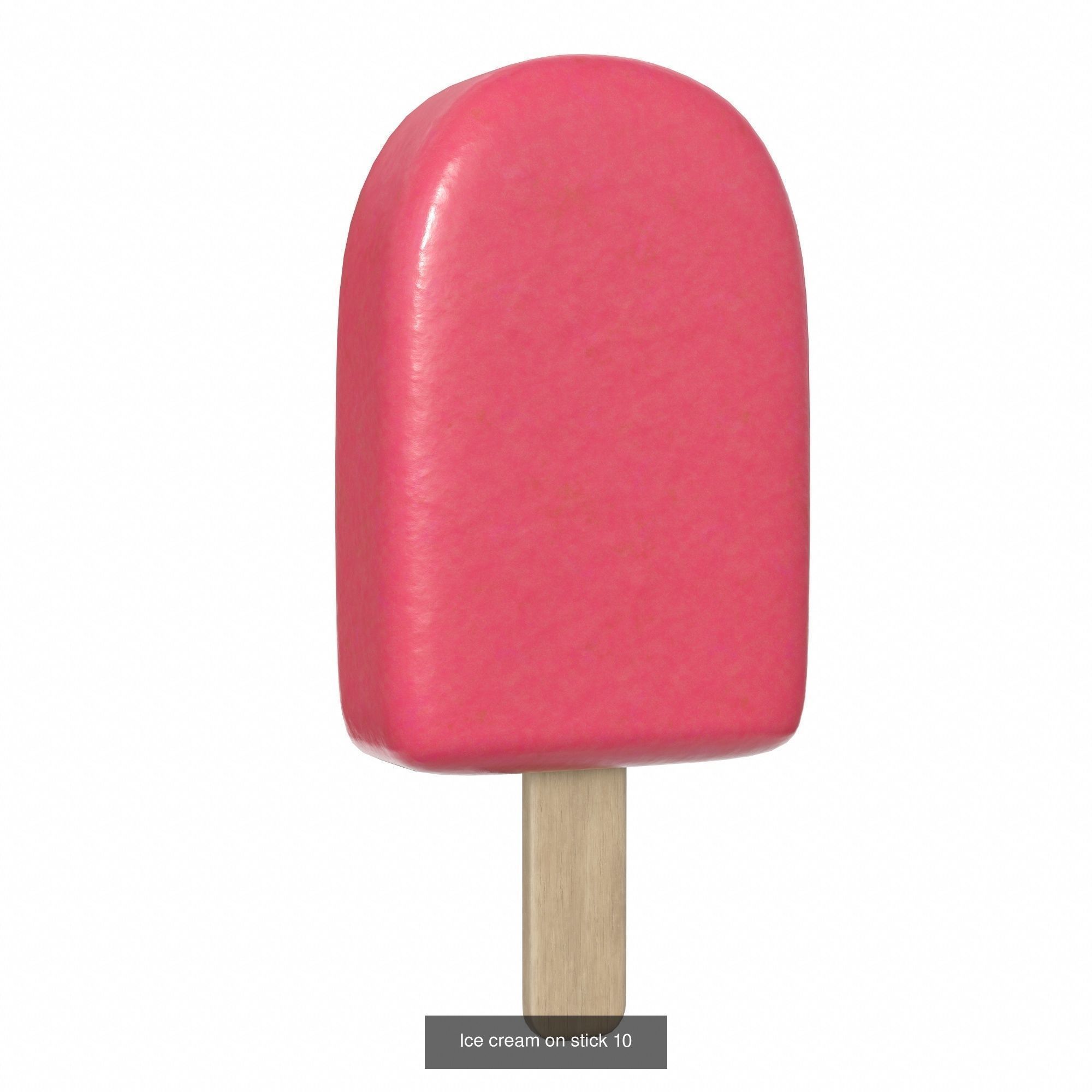 Ice cream on stick 3D Model Collection_29