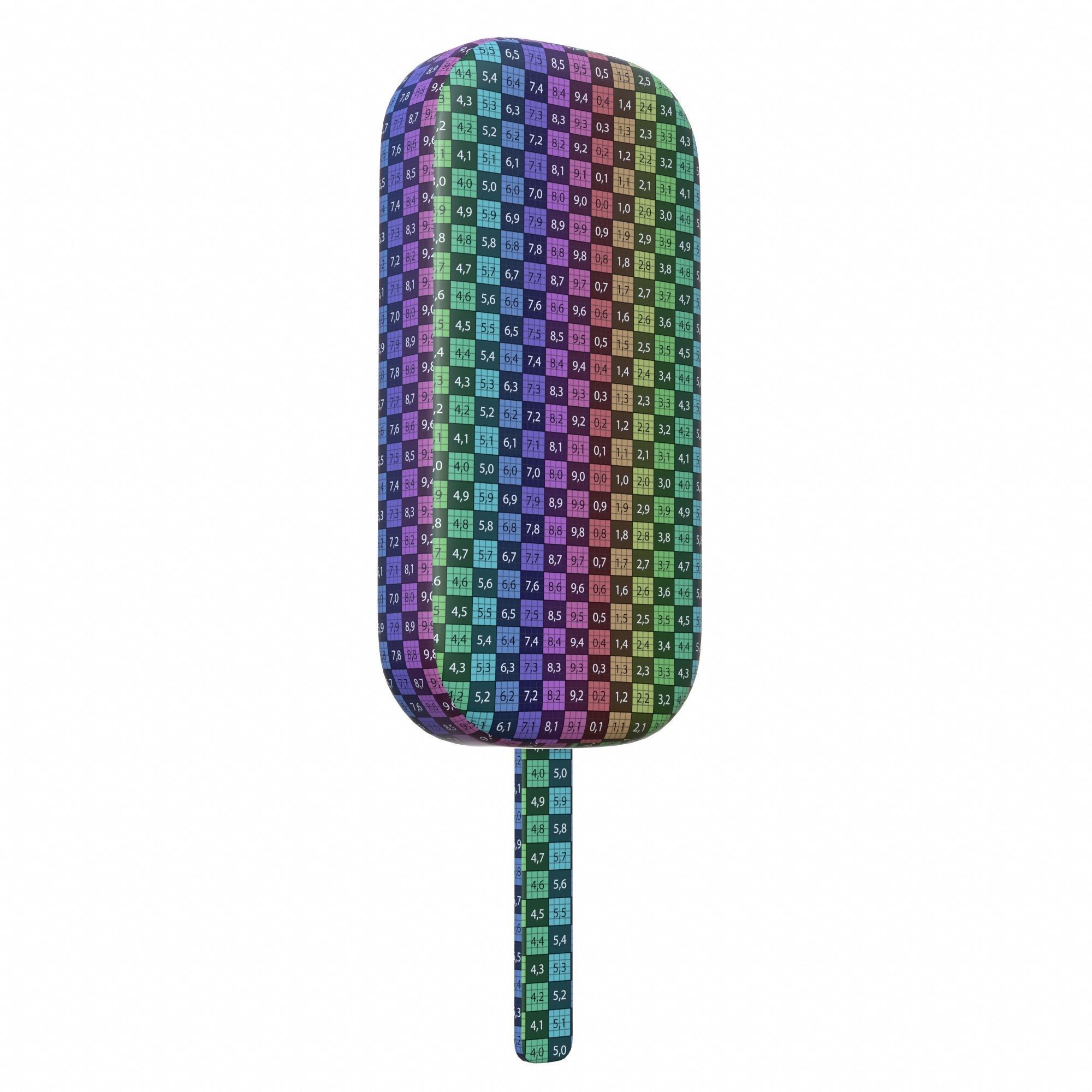 Ice cream packaging waffle cone cup balls mock up 3D Model Collection_72