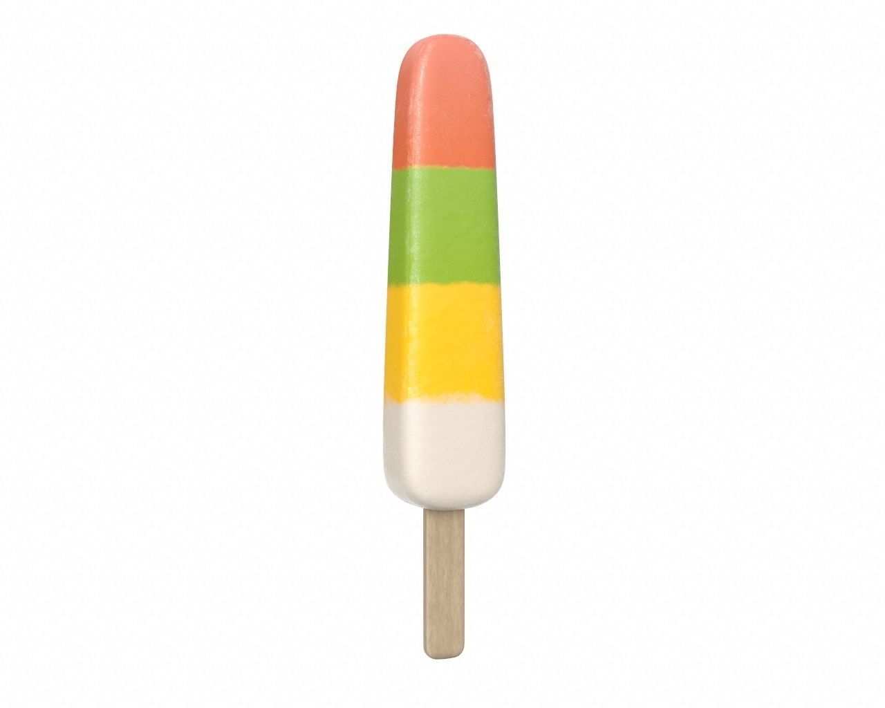 Ice cream packaging waffle cone cup balls mock up 3D Model Collection_166