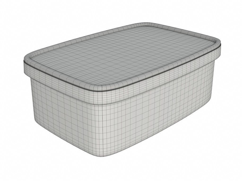 Ice cream packaging waffle cone cup balls mock up 3D Model Collection_100