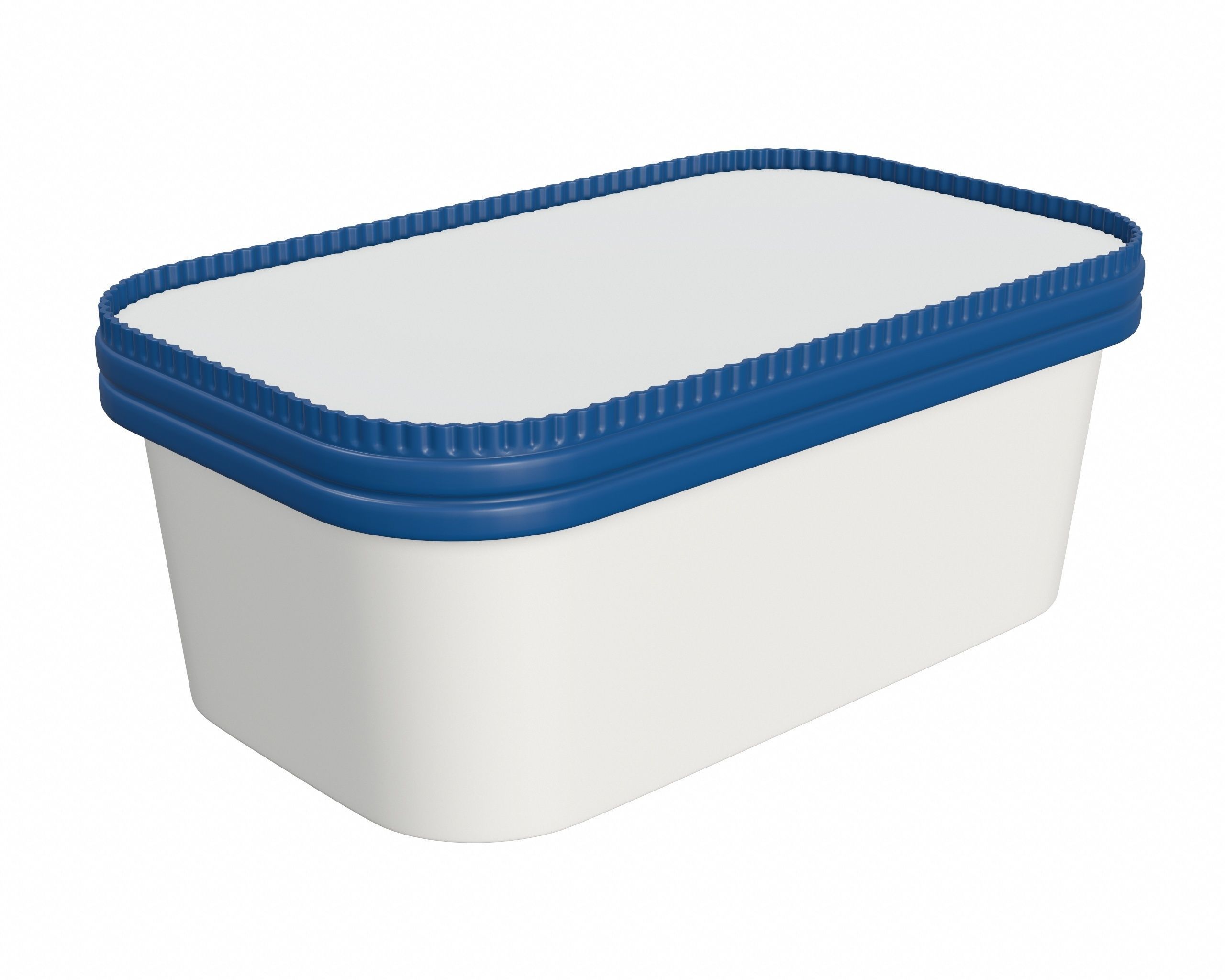 Ice cream packaging waffle cone cup balls mock up 3D Model Collection_104