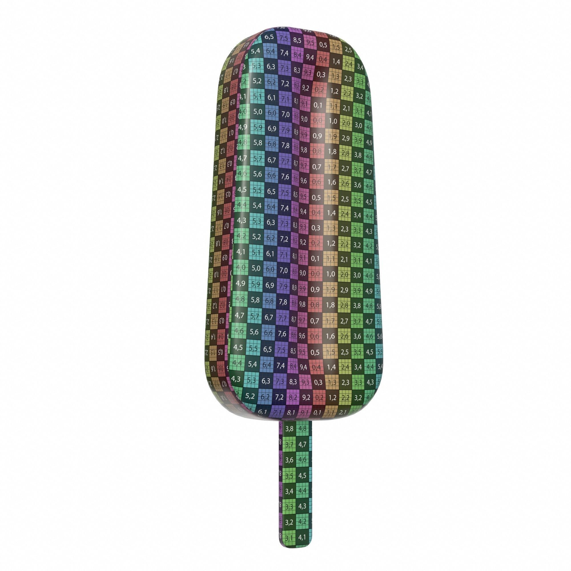 Ice cream packaging waffle cone cup balls mock up 3D Model Collection_192