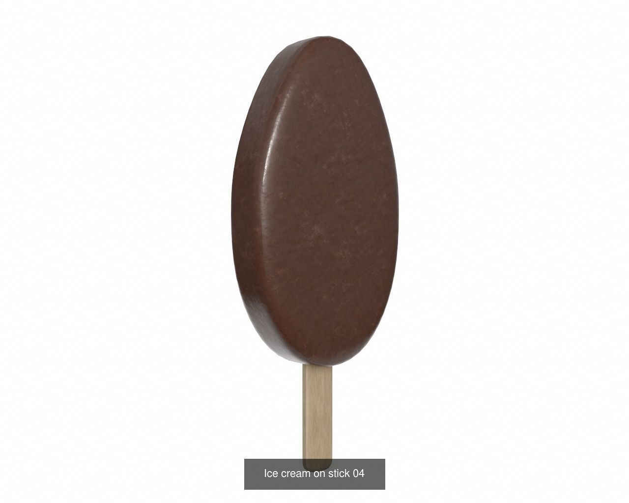 Ice cream packaging waffle cone cup balls mock up 3D Model Collection_79