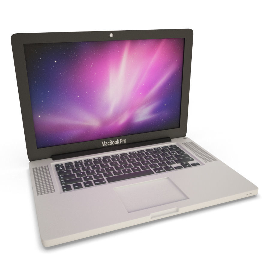 Office Desk Composition 3D model_3