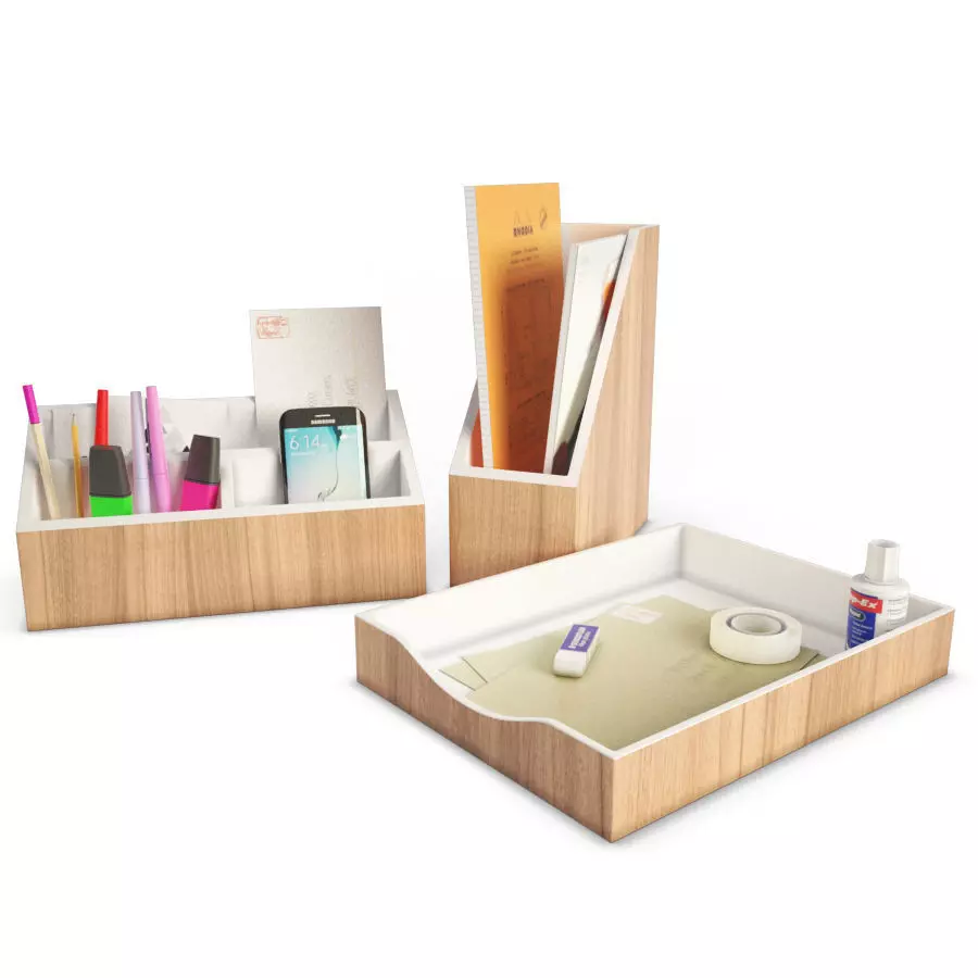 Office Supplies 3D model_0