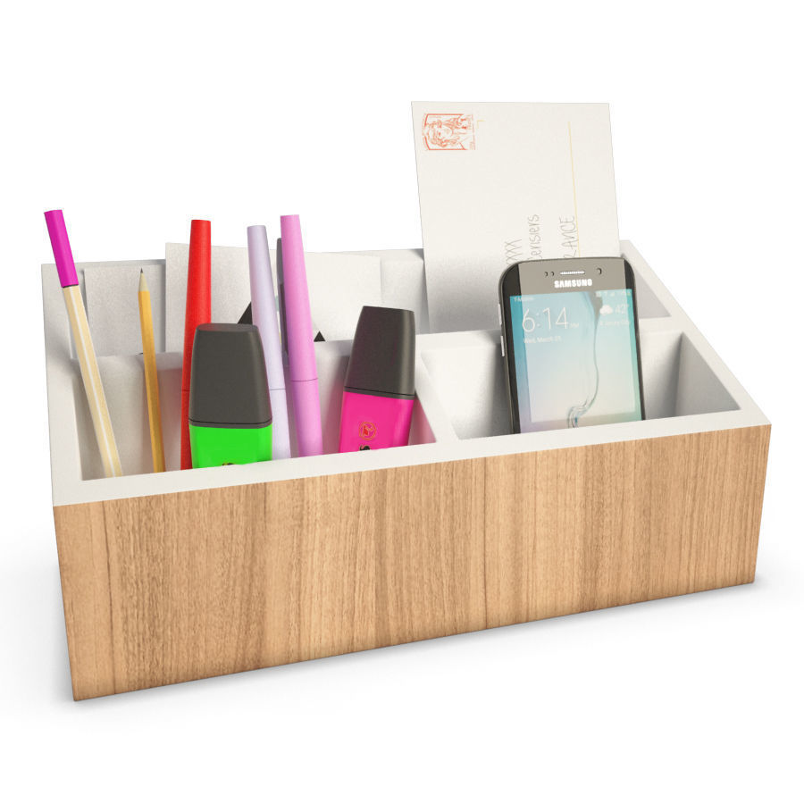 Office Supplies 3D model_1