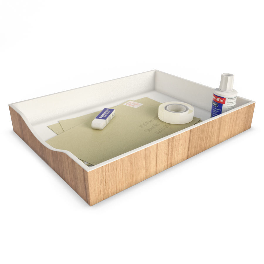 Office Supplies 3D model_3