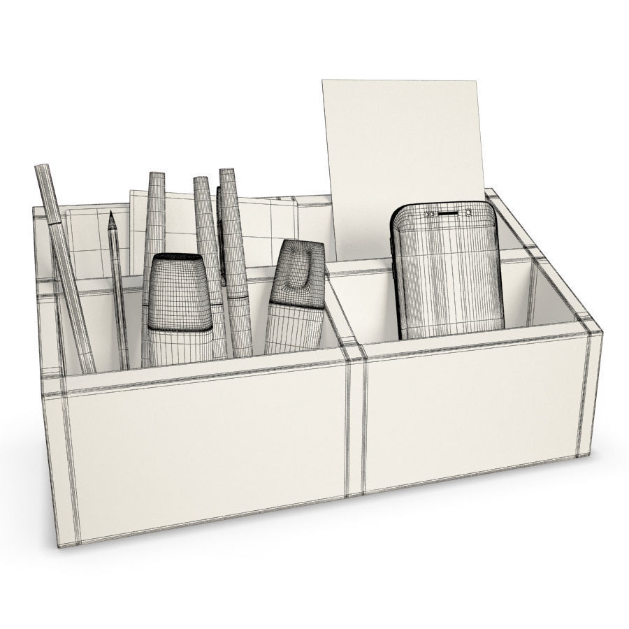 Office Supplies 3D model_5