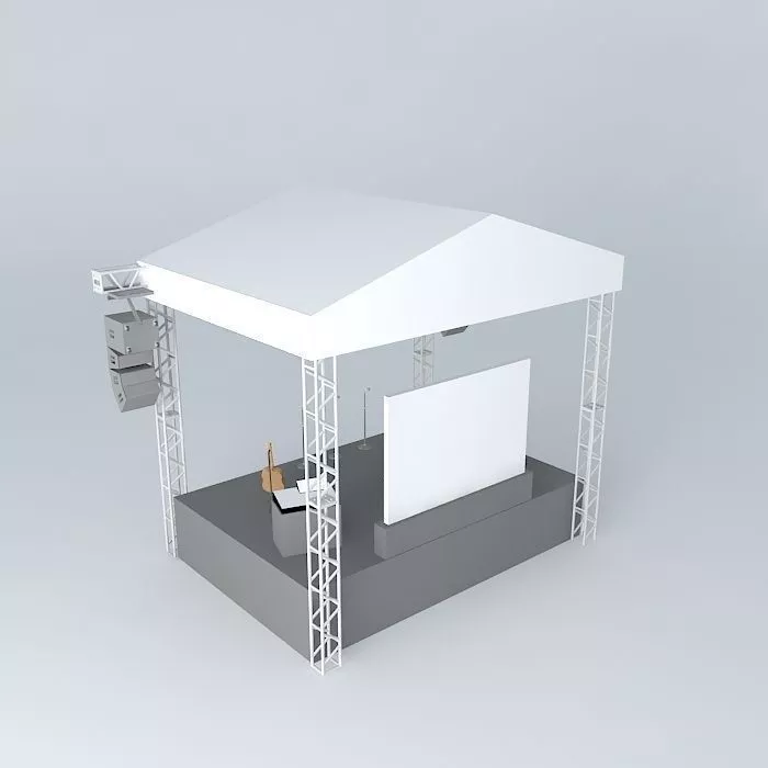 Stage Concert - Basic Free 3D model