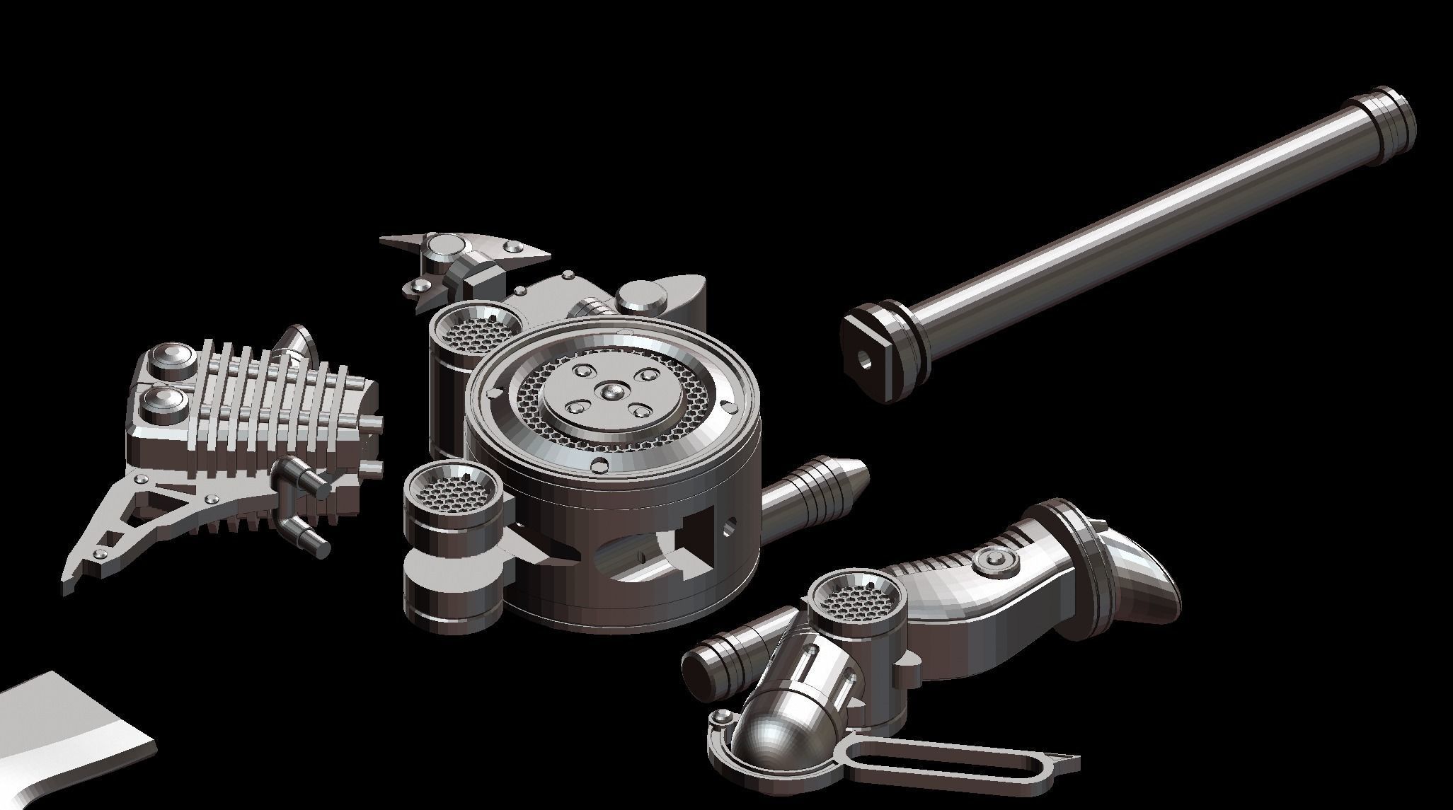 Engine Blade 3d Printable 3D print model_1