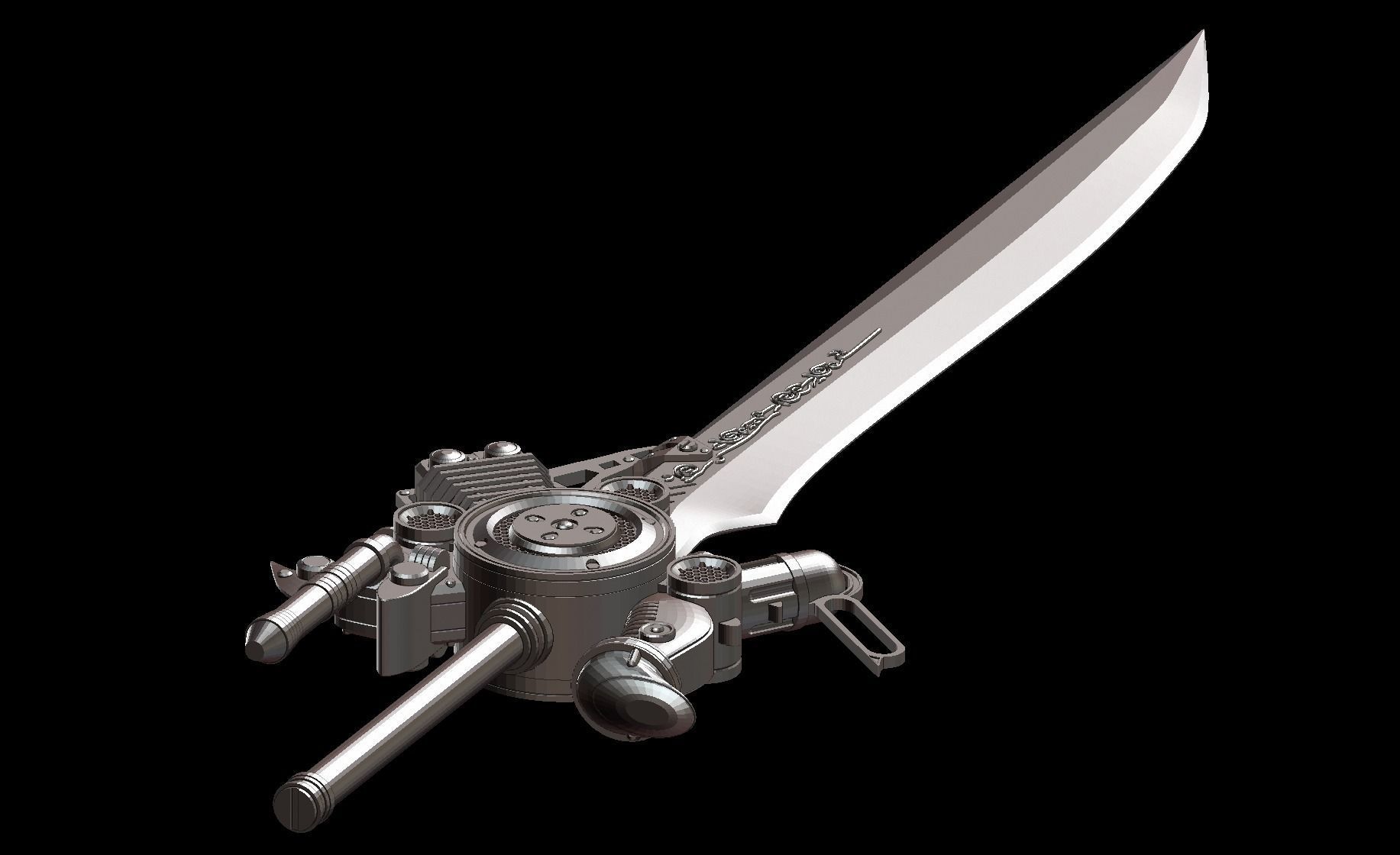 Engine Blade 3d Printable 3D print model_4