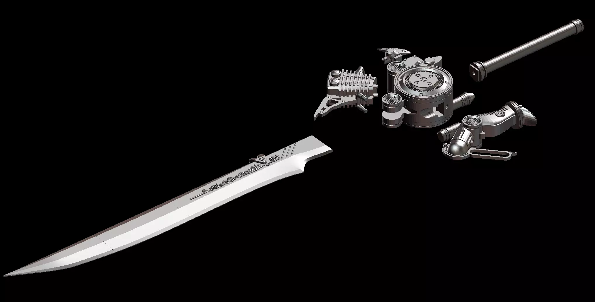 Engine Blade 3d Printable 3D print model_0