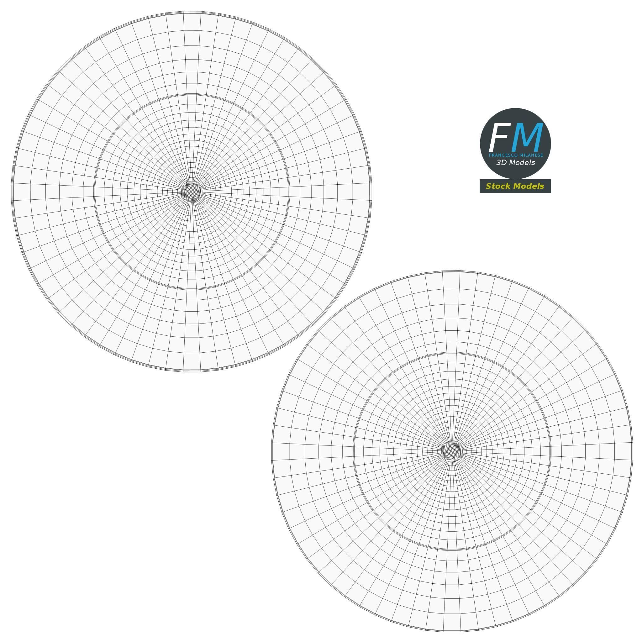 Dome surveillance camera 3D model_13