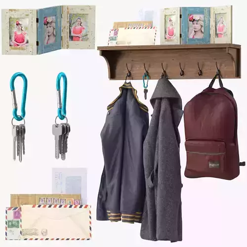 Brightmaison Coat Rack 3D model