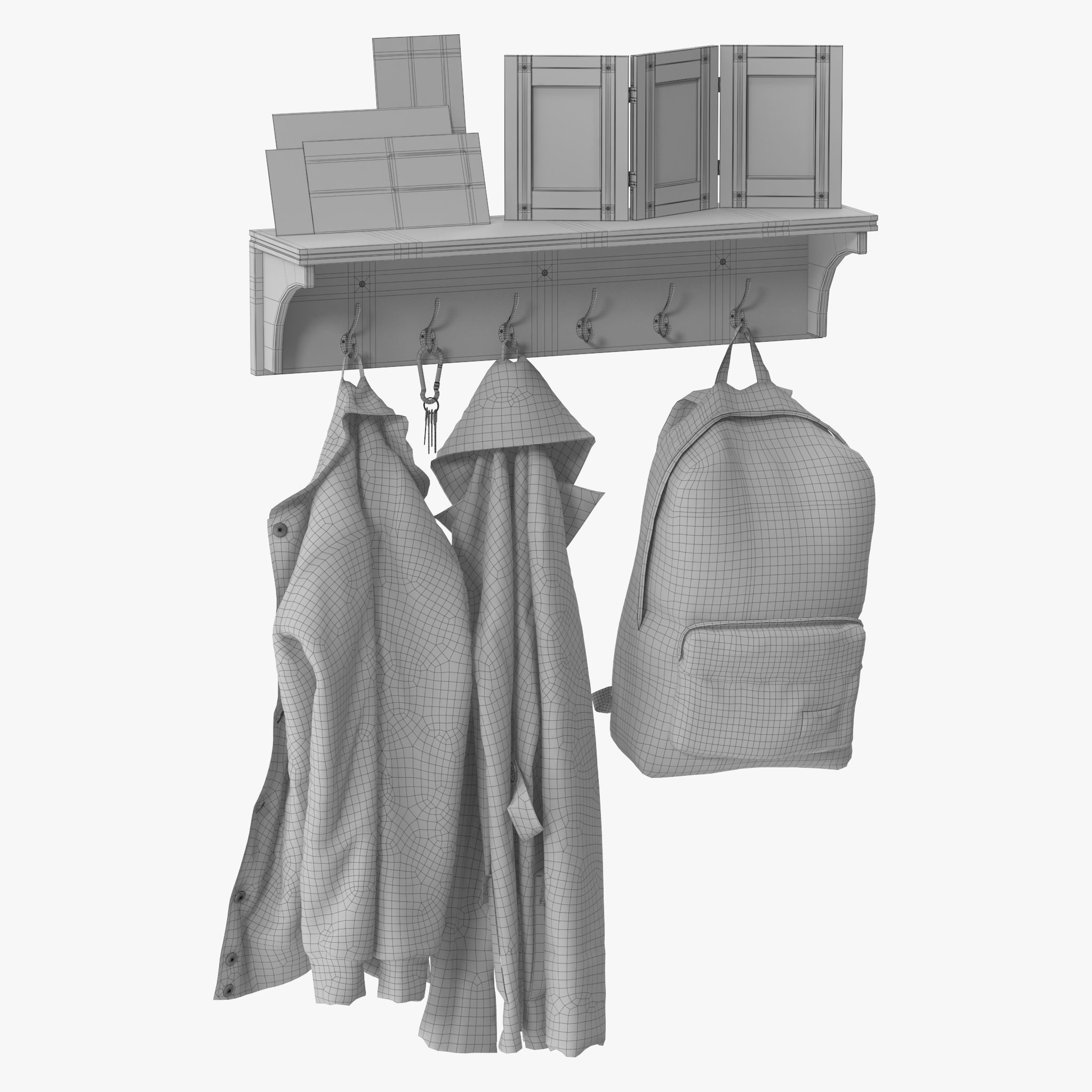 Brightmaison Coat Rack 3D model_15