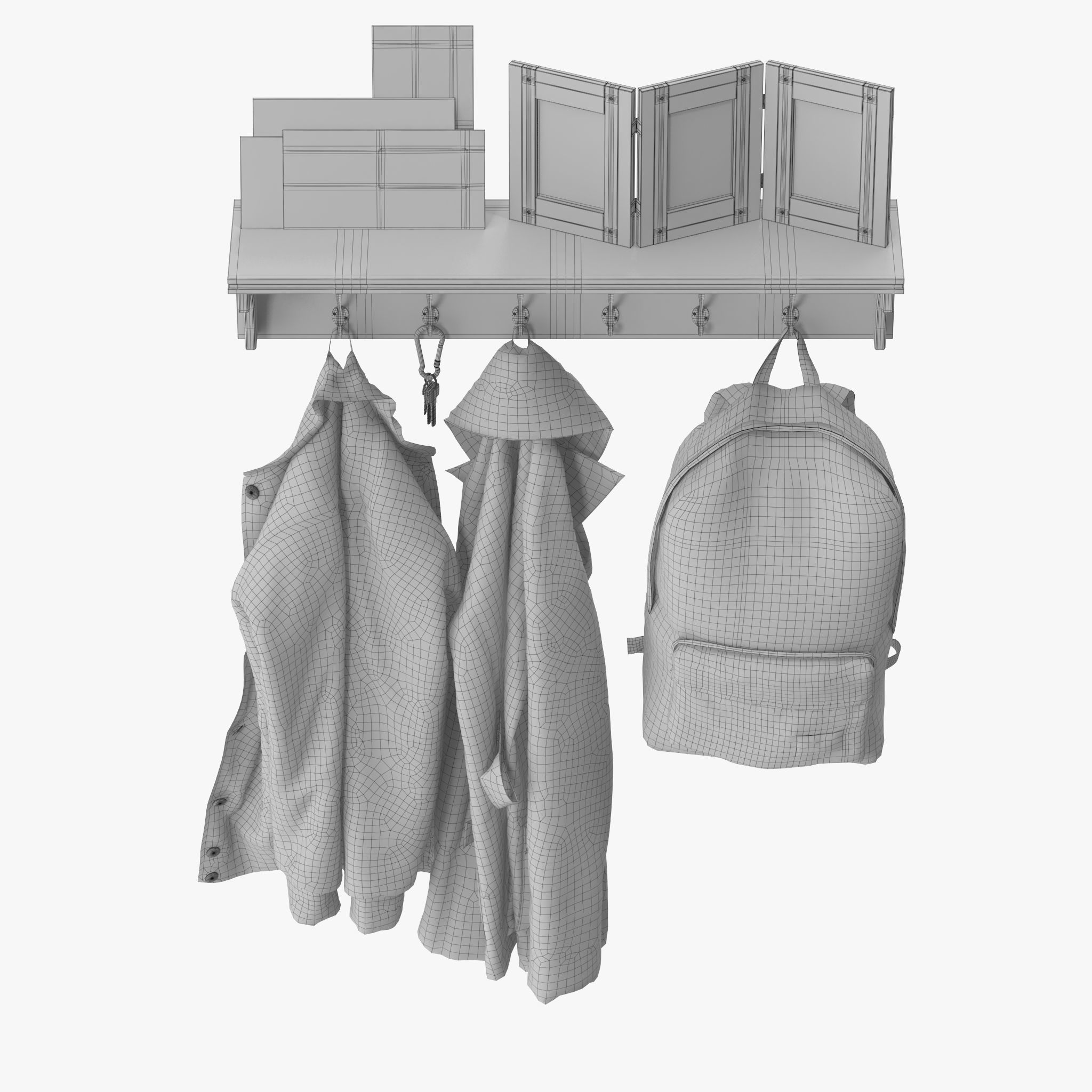 Brightmaison Coat Rack 3D model_18