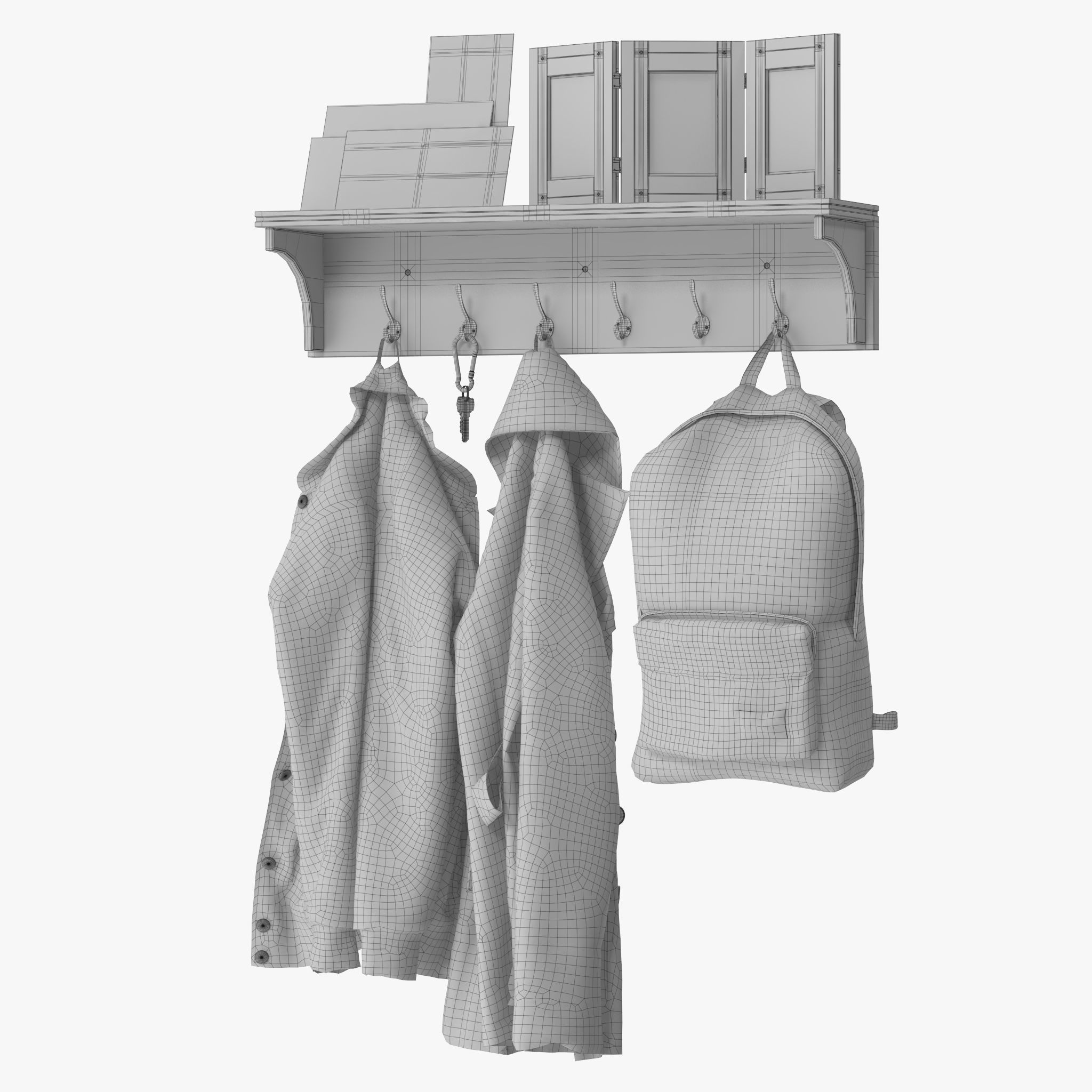 Brightmaison Coat Rack 3D model_17