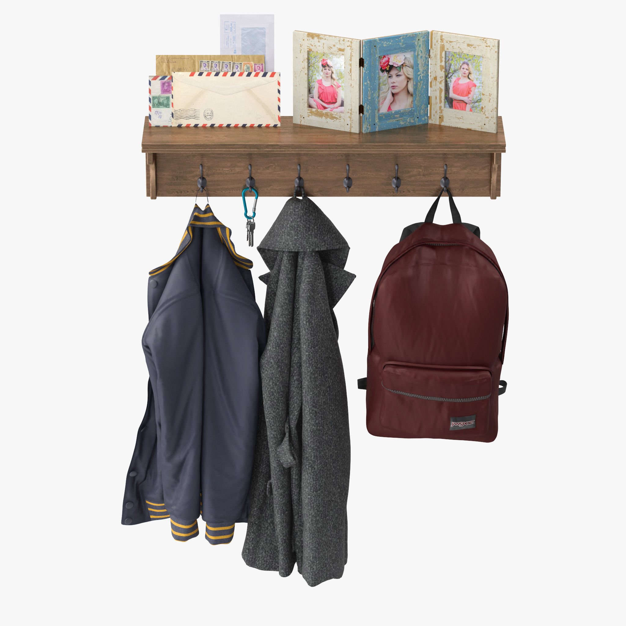 Brightmaison Coat Rack 3D model_4