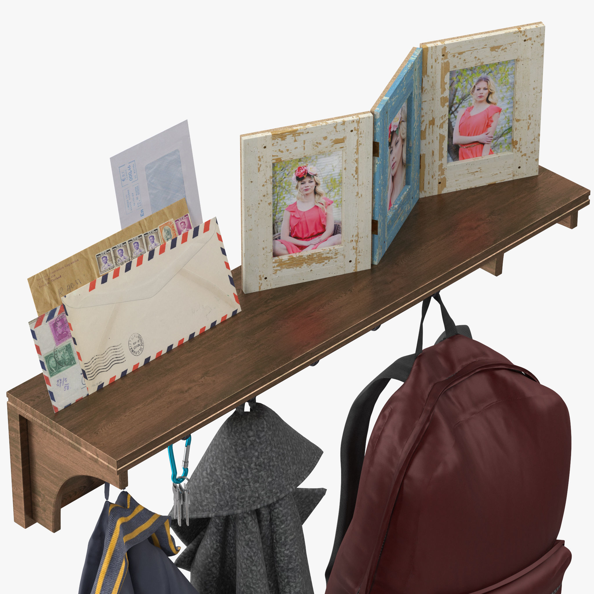 Brightmaison Coat Rack 3D model_7