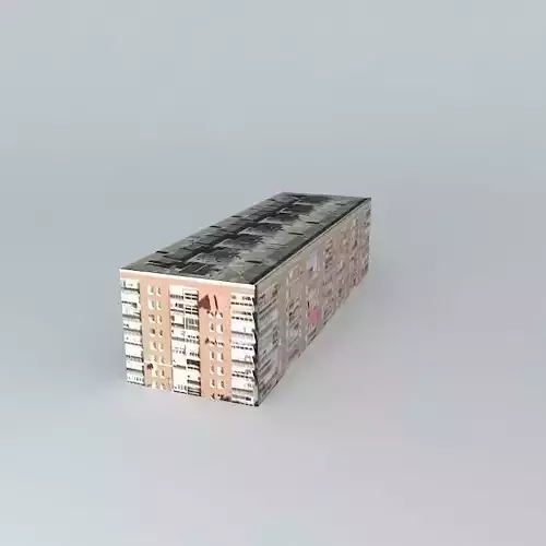 Building in Madrid, Spain Free 3D model
