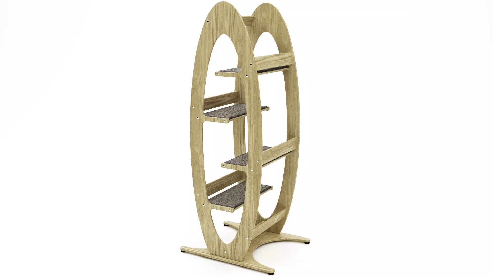 Contoure Modern Cat Tree - 3ds Max 3D model