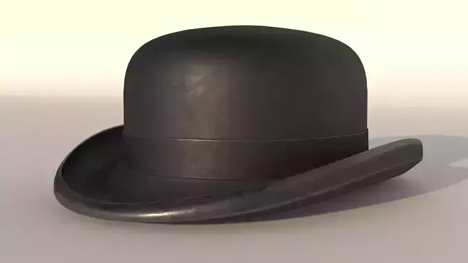 bowler hat 3D model