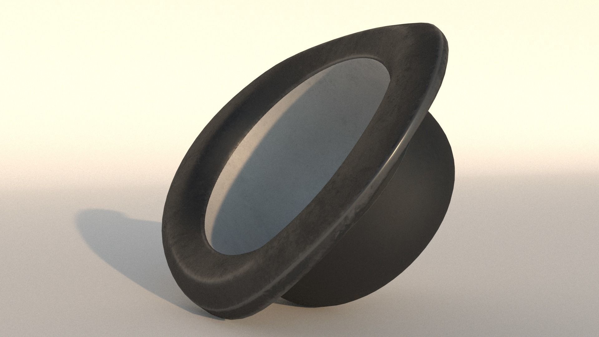 bowler hat 3D model_8