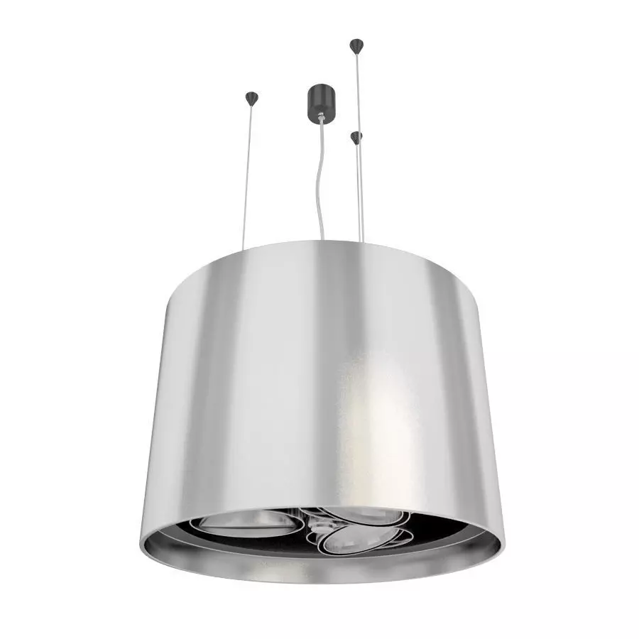 Tal Roban Metallic Pendant Lamp 3D model_0