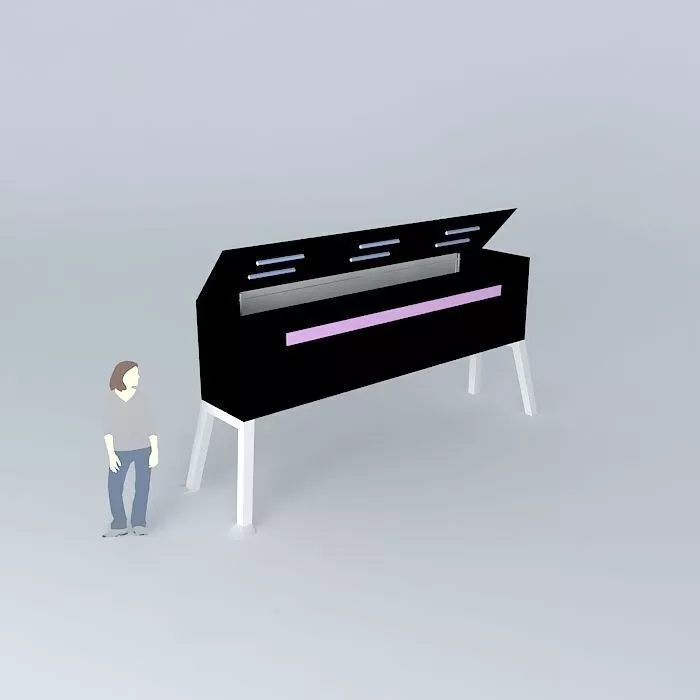 Solar powered water collecter Free 3D model