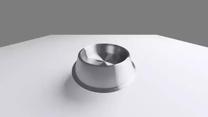 Simple dog bowl