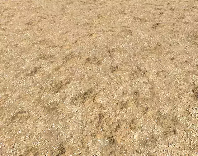 Arid desert terrain seamless 13 PBR