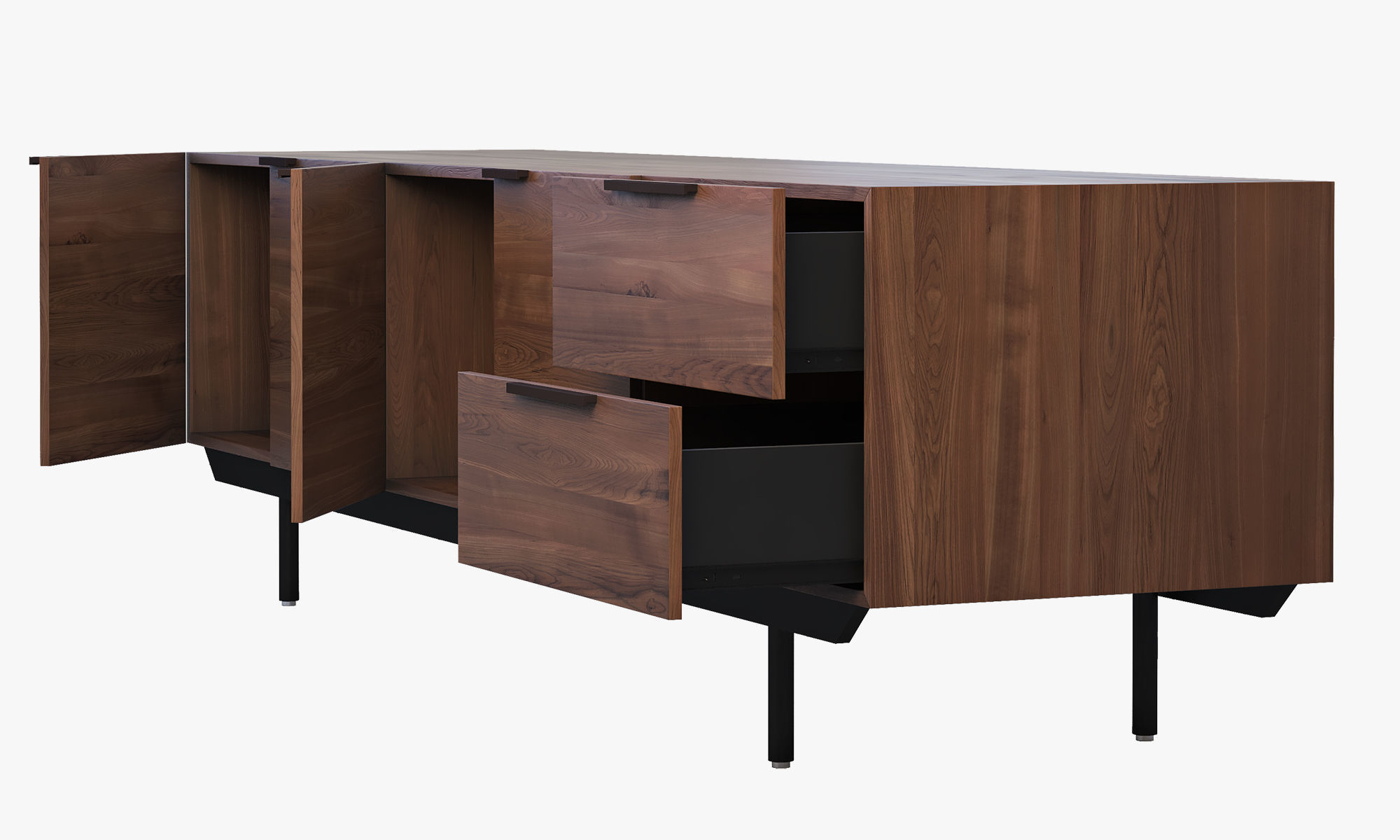Pastoe Frame Style Sideboards 3D model_7