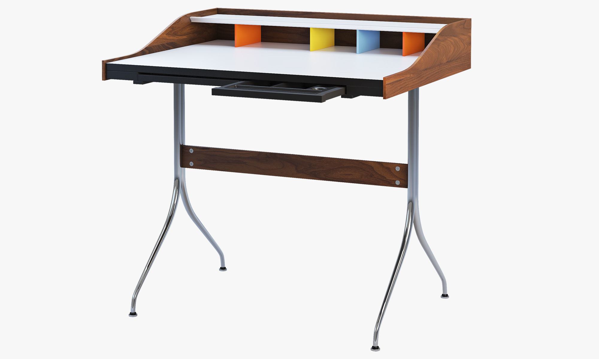 Nelson Swag Leg Desk 3D model_7