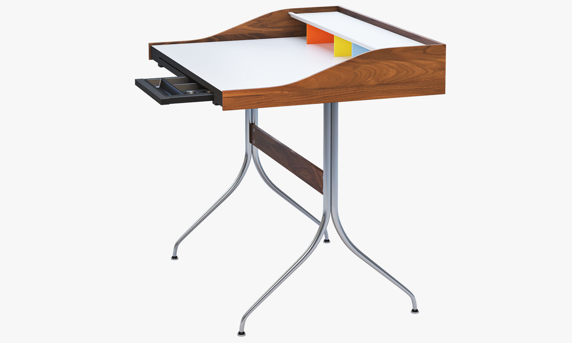 Nelson Swag Leg Desk 3D model_4
