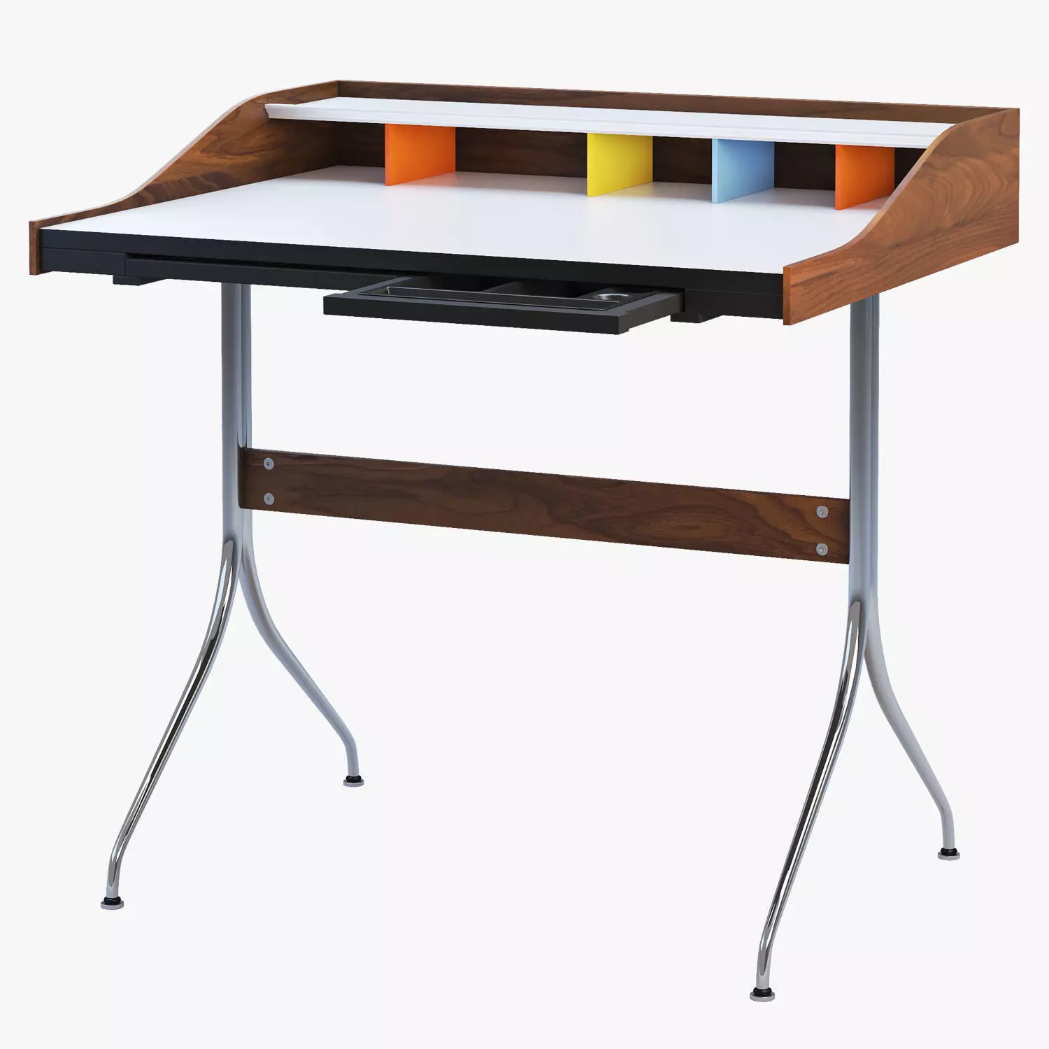 Nelson Swag Leg Desk 3D model_0