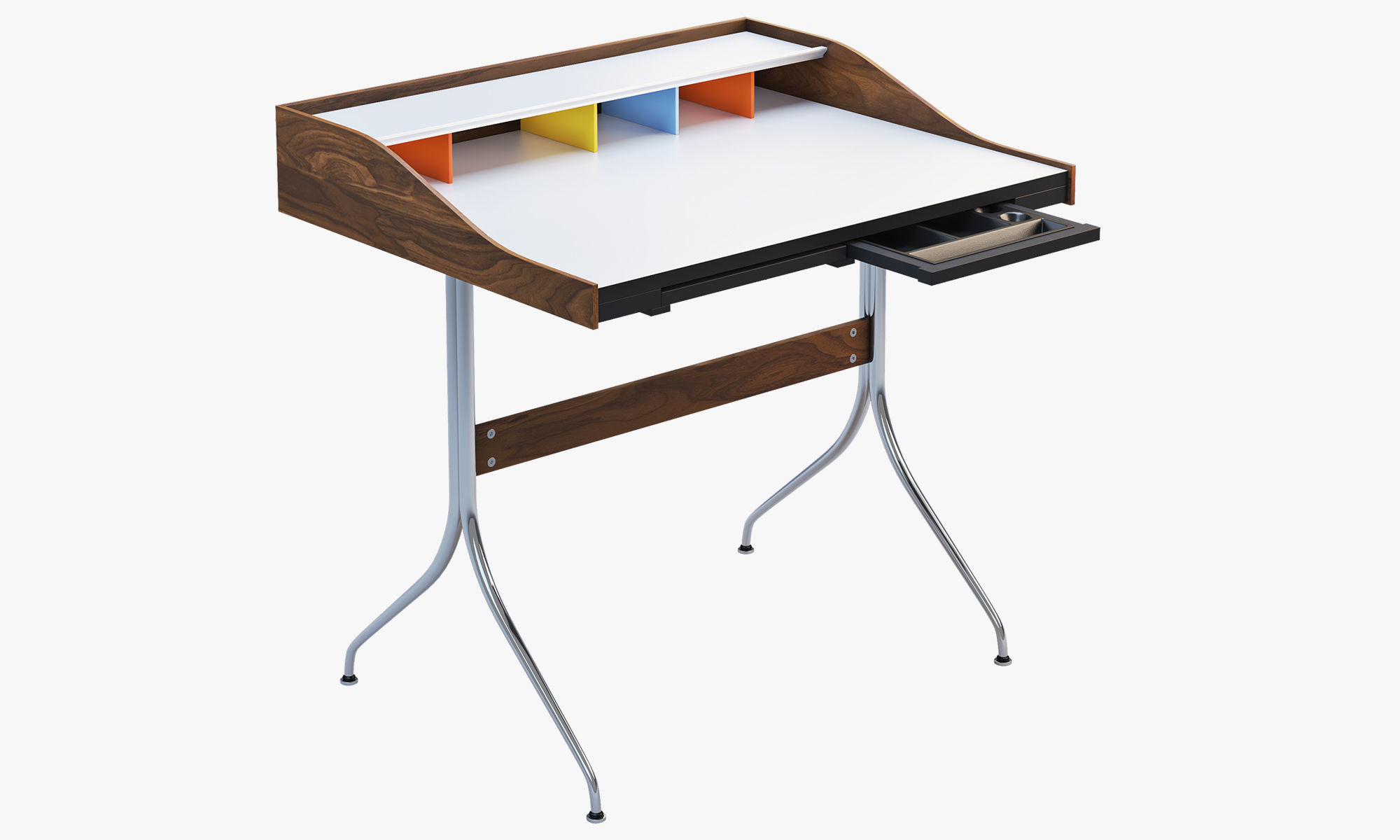 Nelson Swag Leg Desk 3D model_3