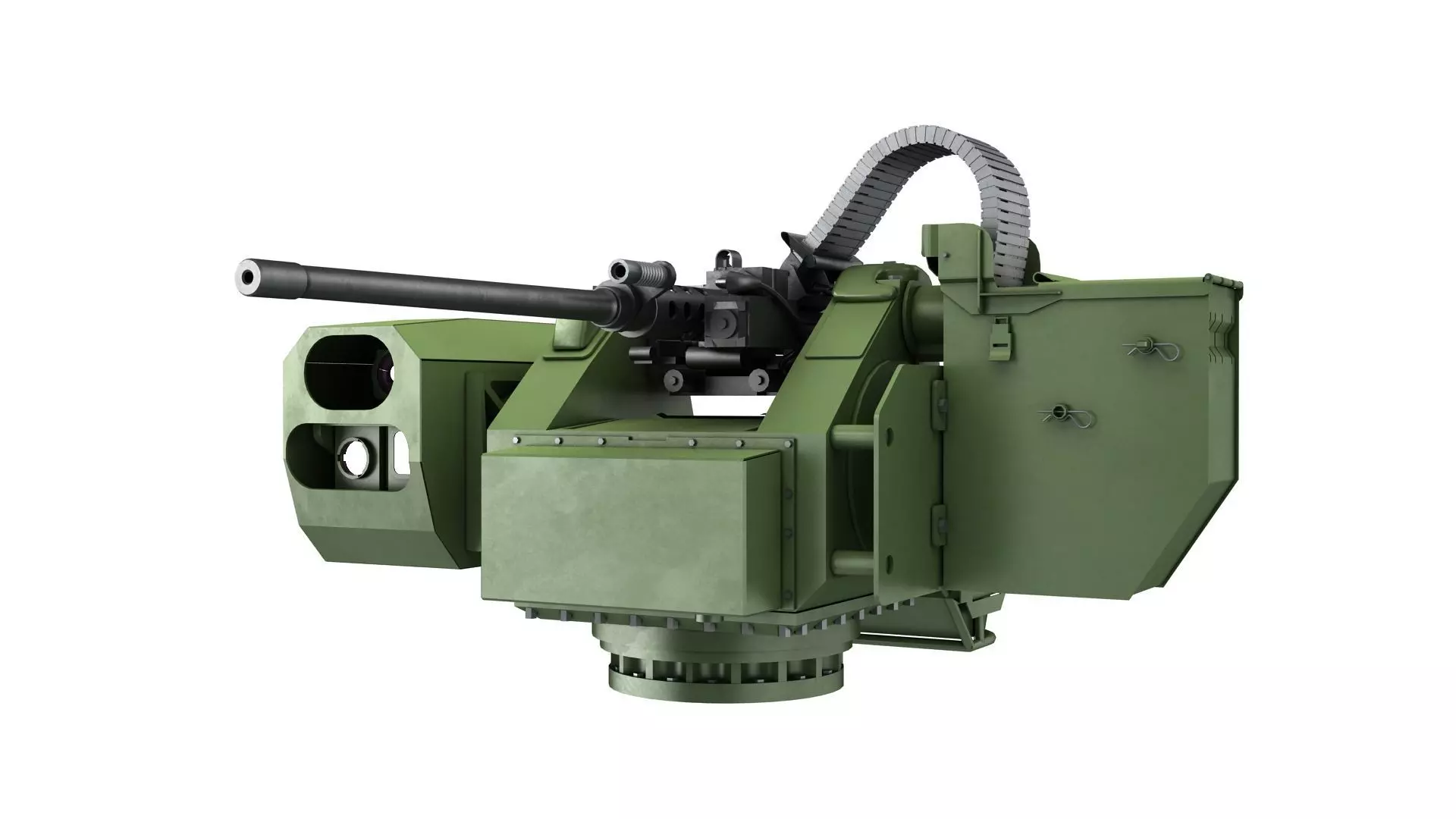 Remote Controlled Weapon Station RCWS Low-poly 3D model