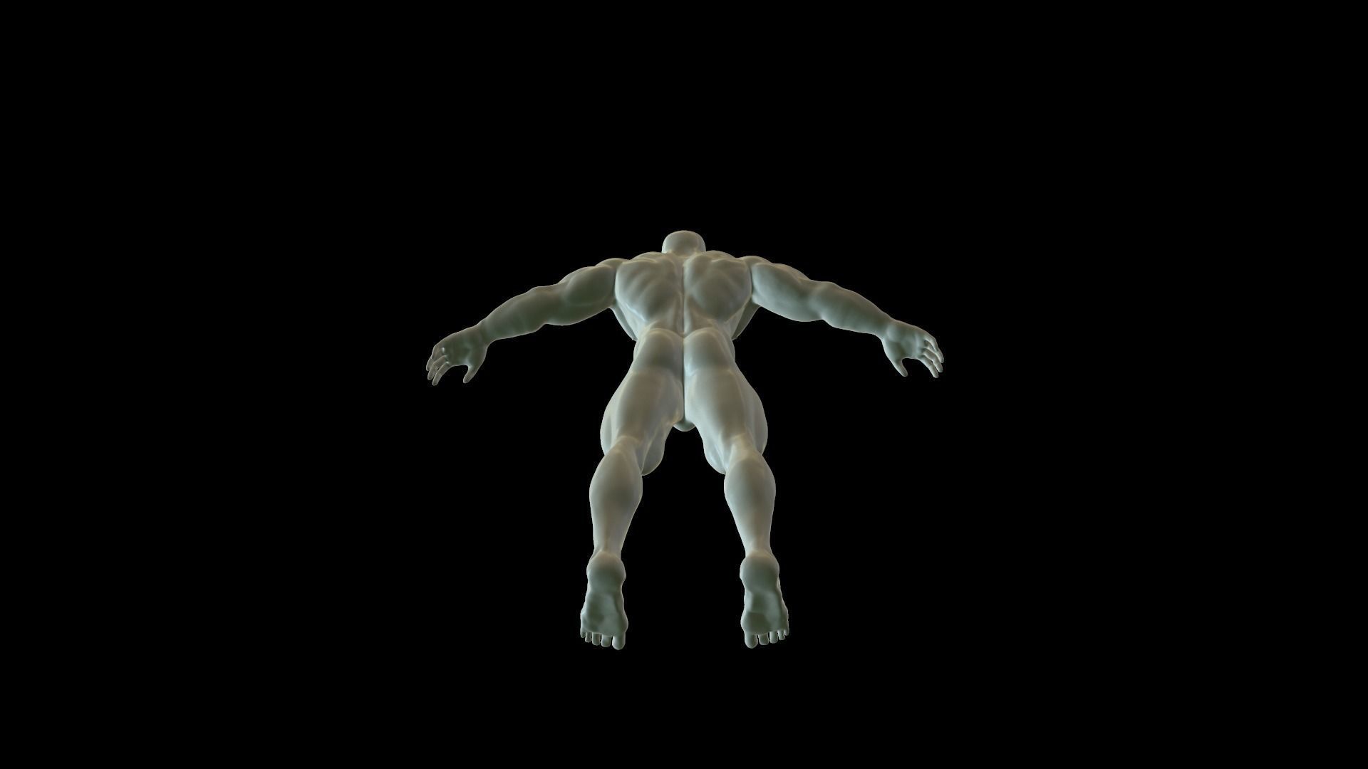 Human -  Man  3D model_7